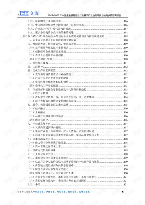 2021 2025年中国金融服务外包行业基于产业趋势研究与战略决策咨询报告.pdf